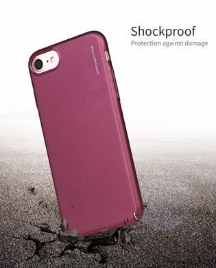 Захисний чохол X-level Knight для iPhone 7 / iPhone 8 / SE 2020 (4.7") Бордовий