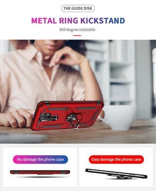 Защитный чехол Kvadrat Ring для Xiaomi Redmi 9 Красный