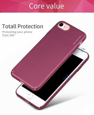 Захисний чохол X-level Knight для iPhone 7 / iPhone 8 / SE 2020 (4.7") Бордовий
