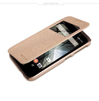 Чохол-книжка Nillkin Sparkle для HTC Desire 320 Золотий