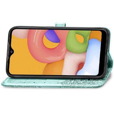 Чохол-книжка Art Book для ZTE Blade 20 Smart Бірюзовий