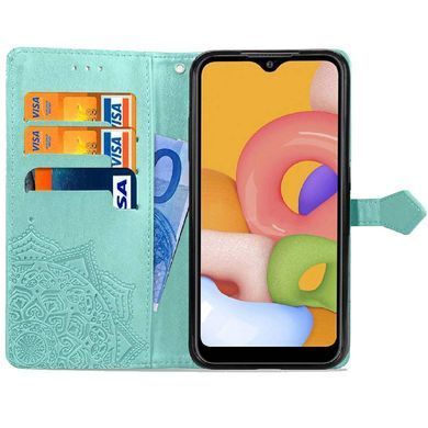 Чохол-книжка Art Book для ZTE Blade 20 Smart Бірюзовий