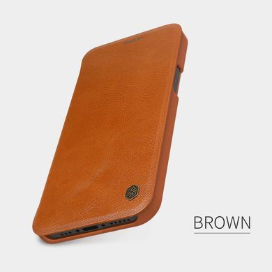 Чохол-книжка Nillkin Qin для iPhone 12 Pro Max (6.7") Коричневий