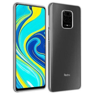 TPU чохол Strong Clear 0,5mm для Xiaomi Redmi Note 9 Pro / Redmi Note 9S / Redmi Note 9 Pro Max Прозорий