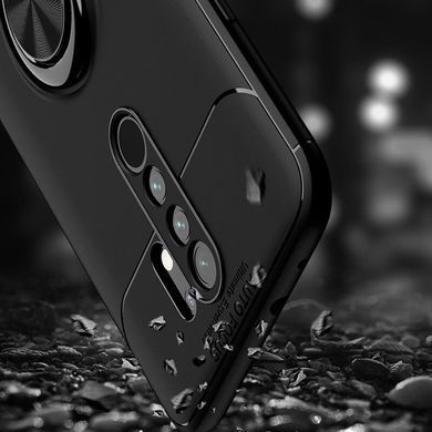 Защитный чехол Color Ring для Xiaomi Redmi 9 Черный