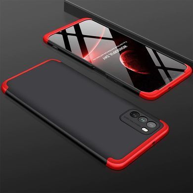 Защитный чехол GKK Full 360 для Xiaomi Poco M3 Синий