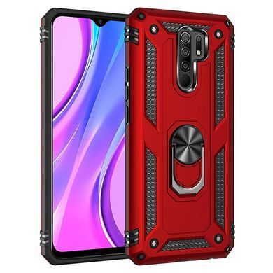 Защитный чехол Kvadrat Ring для Xiaomi Redmi 9 Красный