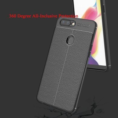 Защитный чехол Leather для Oppo A12 / A5s (AX5s) Черный