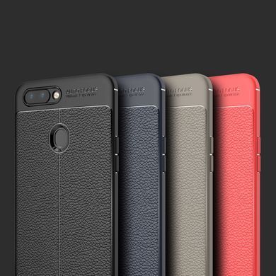 Защитный чехол Leather для Oppo A12 / A5s (AX5s) Черный