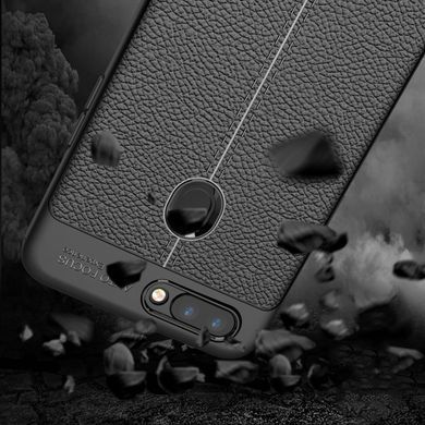 Защитный чехол Leather для Oppo A12 / A5s (AX5s) Черный