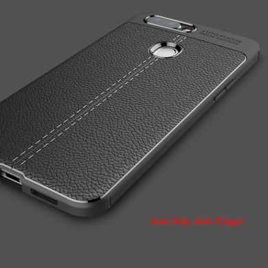 Защитный чехол Leather для Oppo A12 / A5s (AX5s) Черный