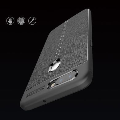 Защитный чехол Leather для Oppo A12 / A5s (AX5s) Черный