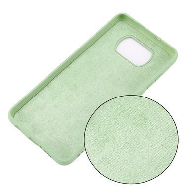 Защитный чехол Liquid Case Full Cover для Xiaomi Poco X3 / X3 NFC / X3 Pro Зеленый