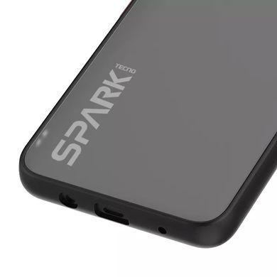 Защитный чехол Сolor Buttons для Tecno Spark 7 Черный