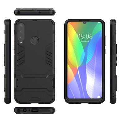 Защитный чехол Strong Guard для Huawei Y6p Черный