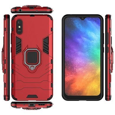 Захисний чохол Strong Guard Ring для Xiaomi Redmi 9A Червоний