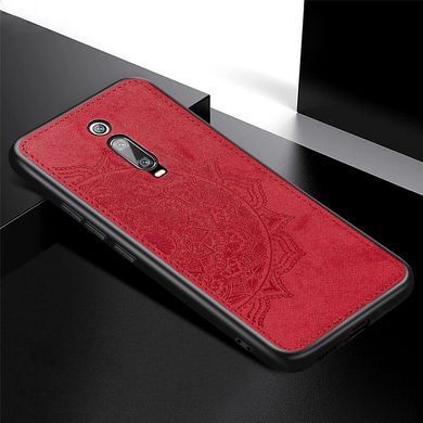 Захисний чохол Textile Decor для Xiaomi Redmi K20 / K20 Pro / Mi 9T / Mi 9T Pro Червоний