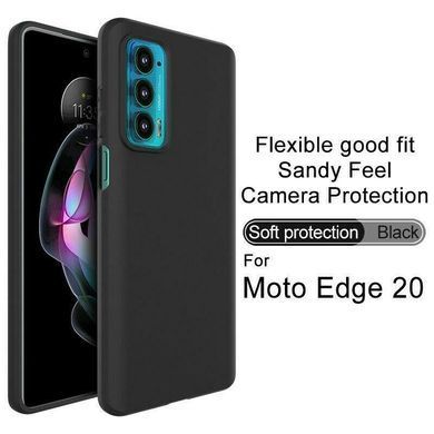 Захисний чохол TPU Matte для Motorola Edge 20 Чорний