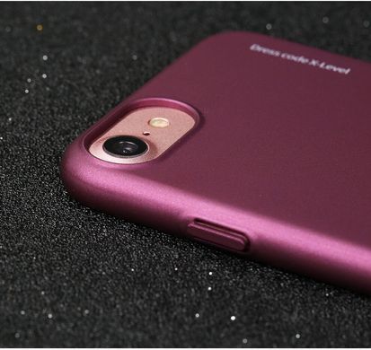 Захисний чохол X-level Knight для iPhone 7 / iPhone 8 / SE 2020 (4.7") Бордовий