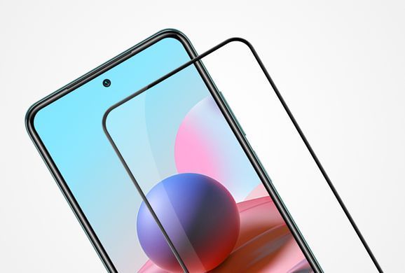 Защитное стекло Nillkin CP+PRO для Xiaomi Redmi Note 10 / Redmi Note 10S / Poco M5s Черный