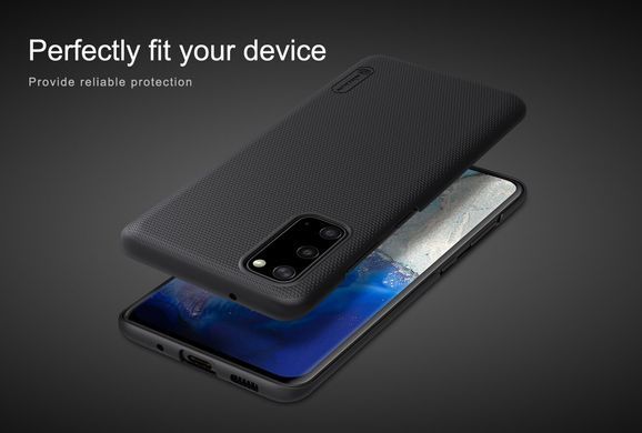Защитный чехол Nillkin Frosted Shield для Samsung G980F Galaxy S20 Черный