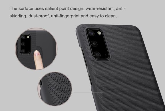 Защитный чехол Nillkin Frosted Shield для Samsung G980F Galaxy S20 Черный
