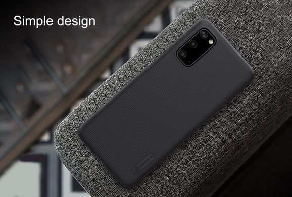 Защитный чехол Nillkin Frosted Shield для Samsung G980F Galaxy S20 Черный
