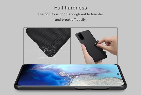 Защитный чехол Nillkin Frosted Shield для Samsung G980F Galaxy S20 Черный