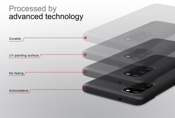 Защитный чехол Nillkin Frosted Shield для Samsung G980F Galaxy S20 Черный