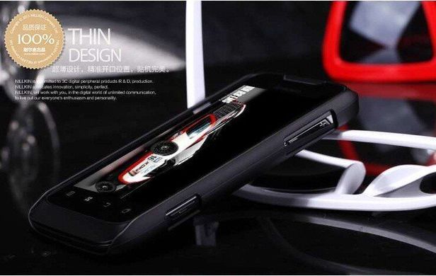 Защитный чехол Nillkin Frosted Shield для Lenovo A789 Черный