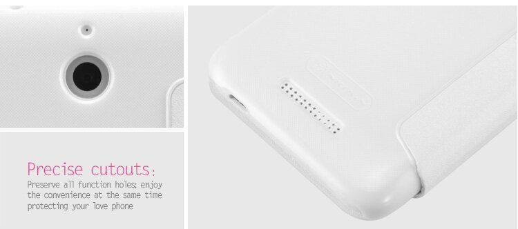 Чохол-книжка Nillkin Sparkle для HTC Desire 510 Білий