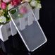 TPU чехол Electro-plating для Meizu U10 Серебристый