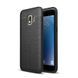 Захисний чохол Leather для Samsung J260 Galaxy J2 Core Чорний