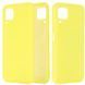 Защитный чехол Liquid Case Full Cover для Samsung A125F Galaxy A12 / A127F Galaxy A12 Nacho / Galaxy A12s / Galaxy M12 Желтый