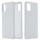 Захисний чохол Liquid Case Full Cover для Samsung A415F Galaxy A41 Білий