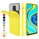 Захисний чохол Liquid Case Full Cover для Xiaomi Redmi Note 9 Pro / Redmi Note 9S / Redmi Note 9 Pro Max Жовтий