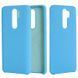 Захисний чохол Original Liquid Case для Xiaomi Redmi 9 Блакитний
