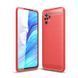 Защитный чехол Slim TPU для Xiaomi Redmi Note 10 / Redmi Note 10S / Poco M5s Красный