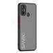 Защитный чехол Сolor Buttons для Tecno Spark 7 Черный