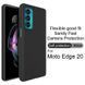 Захисний чохол TPU Matte для Motorola Edge 20 Чорний