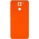 Защитный TPU чехол Softon Full Camera для Xiaomi Redmi Note 9 / Redmi 10X Оранжевый
