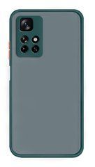 Защитный чехол Сolor Buttons для Xiaomi Redmi Note 11 / Note 11S Зеленый