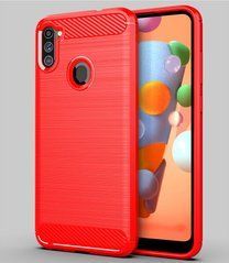 Захисний чохол Slim TPU для Samsung A115F Galaxy A11 / Galaxy M11 Червоний
