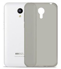 Защитный чехол Clear TPU для Meizu M3 / M3 mini / M3s Серый