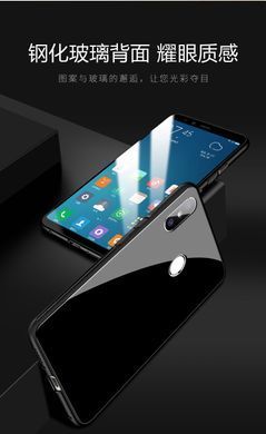 Захисний чохол Glass для Xiaomi Mi6X / Mi A2 Чорний