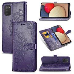 Чехол-книжка Art Book для Samsung A025 Galaxy A02s Фиолетовый
