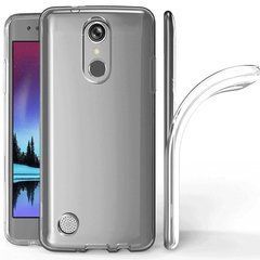 TPU чехол Strong Clear 0,5mm для LG K10 2017 Прозрачный