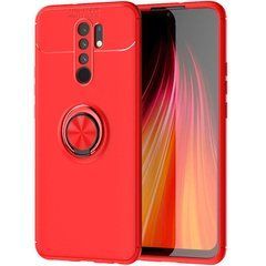 Защитный чехол Color Ring для Xiaomi Redmi 9 Красный