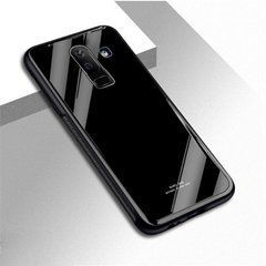 Защитный чехол Glass для Samsung J810 Galaxy J8 2018 Черный