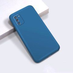 Защитный чехол Liquid Case Full Camera для Samsung A025 Galaxy A02s Синий